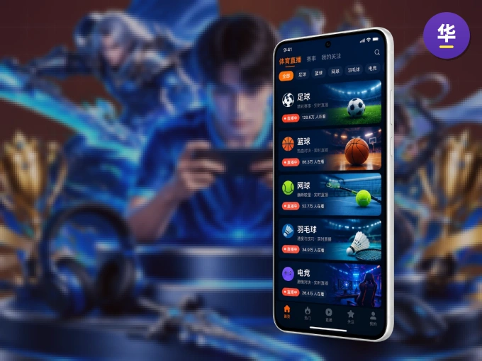 下载华体会 APP，随时随地看比赛